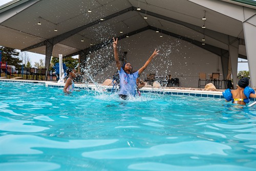 Back Outdoor Heated Pool