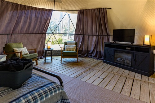 Geo Dome Interior