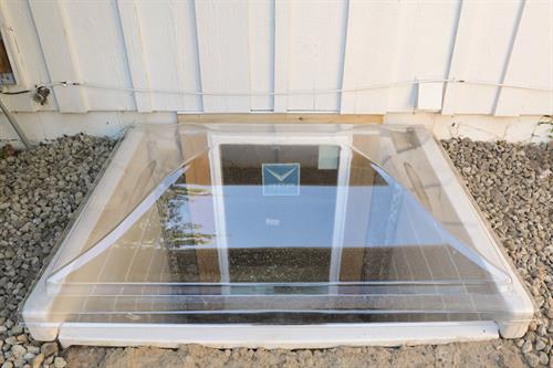 Egress Window with Cover