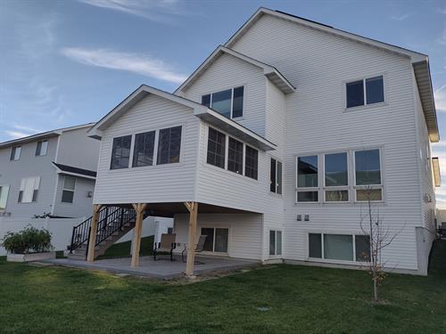 4 Season Porch Addition On Footings