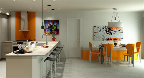 Kitchen 3D rendering in 2020 Design Kitchen 3D rendering in 2020 Design