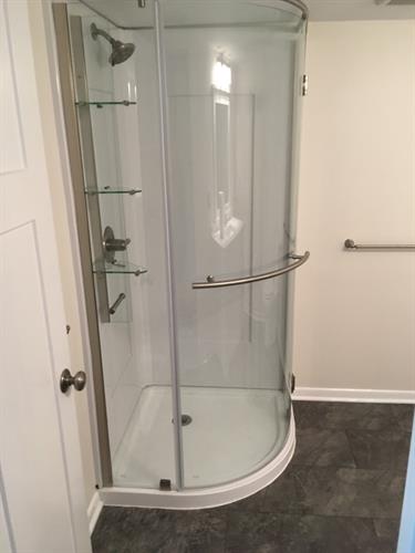 Basement Remodel - Adding a stand up shower, doesn't have to mean it's square.