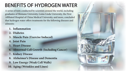 This water produces the next BIG thing in health and wellness- molecular hydrogen
