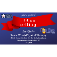 Ribbon Cutting - Trade Winds Physical Therapy