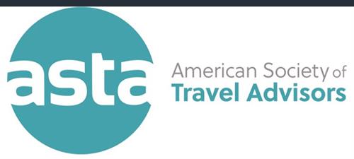 Member of ASTA (American Society of Travel Advisors)