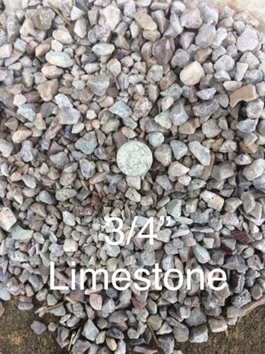 3/4" Limestone