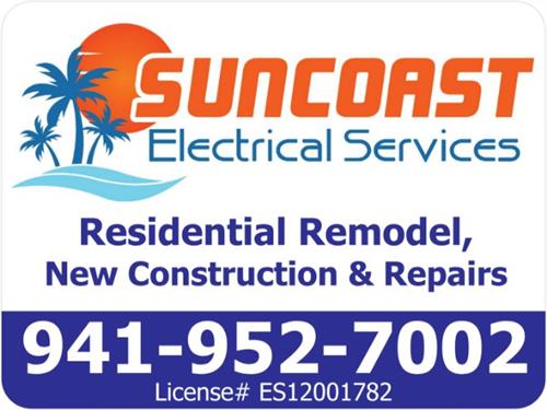Suncoast Electrical Services Sign