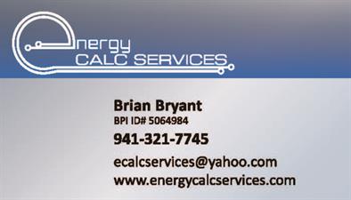 Energy Calc Services Energy Calc Services