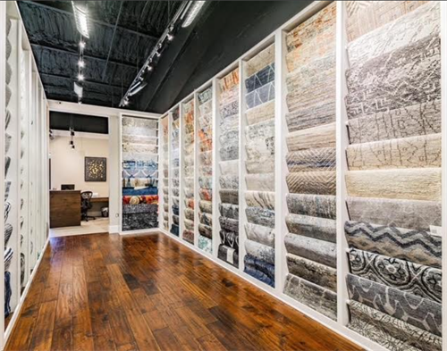 showroom Orlando Stark carpet wall showroom Orlando Stark carpet wall