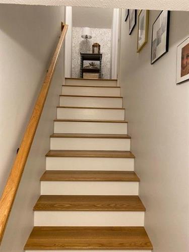 2nd Floor to Attic Hickory Stairs / Floors