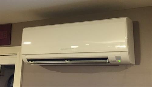 Mini-Split Heat Pump on the outside - what most people 
