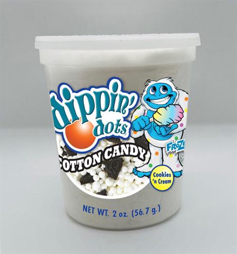Dippin' Dots Cotton Candy-Cookies N' Cream