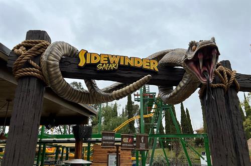 Six Flags: Sidewinder Safari Entryway