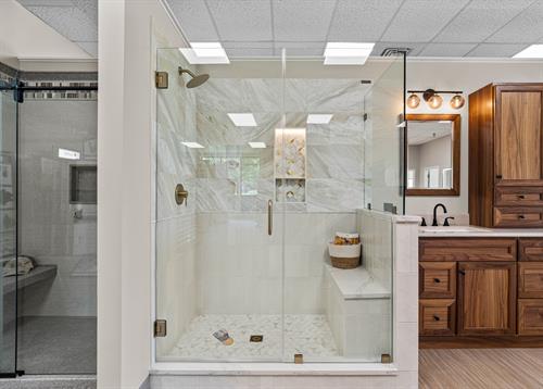 Tiled Shower Display