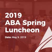 2019 Acheson Business Association Spring Luncheon