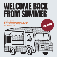 Welcome Back from Summer!