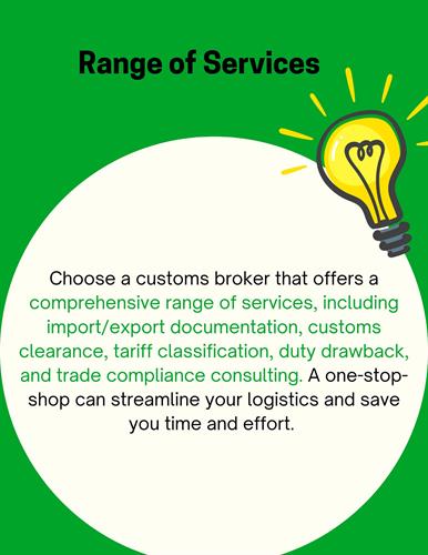 Range of Services