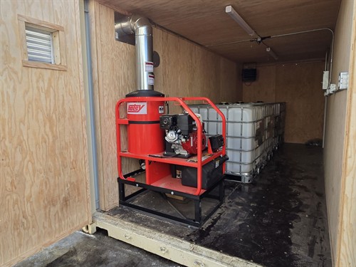 Pressure Washer Storage