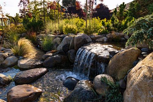 Water feature by Greenhaven Landscapes
