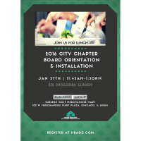 City Chapter Board orientation and installation
