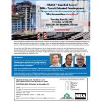 Lunch and Learn - TOD Transit Oriented Development