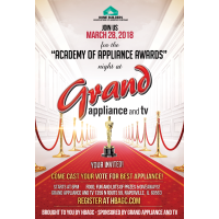 GRAND APPLIANCE EVENT   CANCELLED