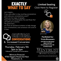 Exactly What to Say - Critical Conversations - Networking Workshop @ Wintrust