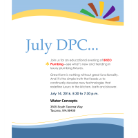 Design Professionals Council Meeting at Water Concepts