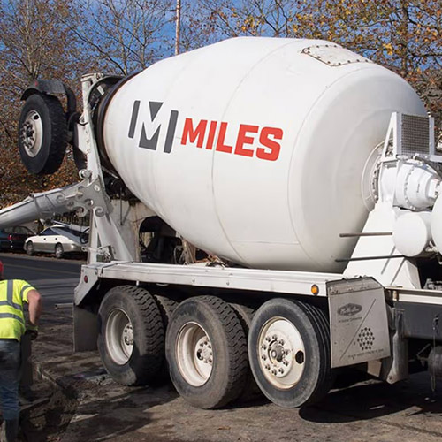 Miles Sand and Gravel Website, Brand, Marketing