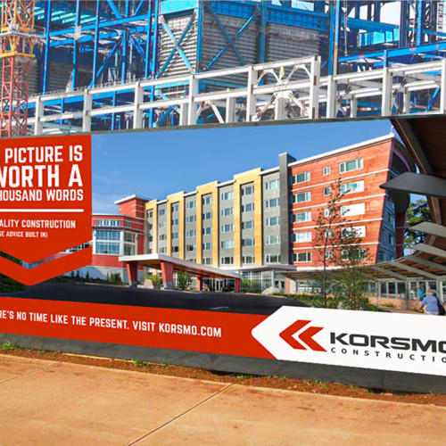 Kosmo Construction Website, Marketing