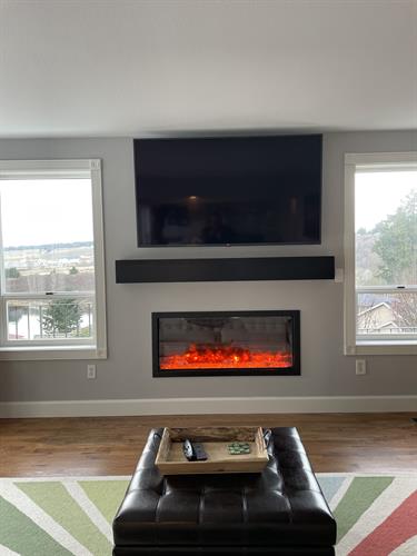 Wiring of Electric Fireplace