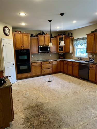 Hardwood Floor Demo in Chesterfield