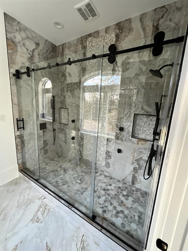The Glass Guys Sliding Shower Door in Richmond, Virginia