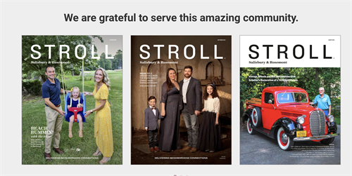 Stroll Salisbury & Rosemont Magazines and Events