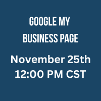 November 2025 | Google My Business Page | 12pm Group Training