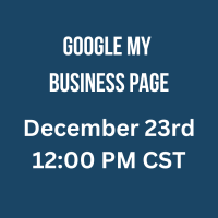 December 2025 | Google My Business Page | 12pm Group Training