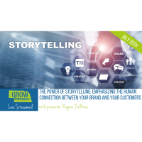 July 25, 2024 | Webinar Livestream | The Power of Storytelling: Emphasizing the human connection between your brand and your customers