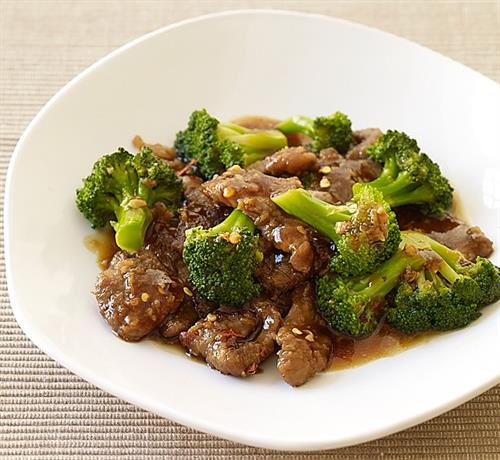 Broccoli beef stir-fry