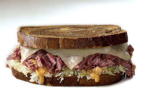 Classic Reuben sandwich 