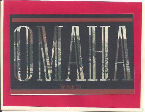 Omaha Postcard Letters Greeting Card Omaha Postcard Letters Greeting Card