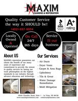 Maxim Cleaning & Restoration Maxim Cleaning & Restoration