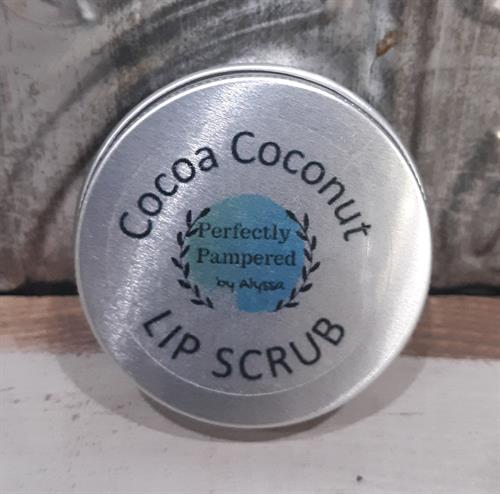 Cocoa Coconut Edible Lip Scrub