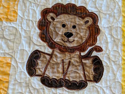 One example of animal applique One example of animal applique