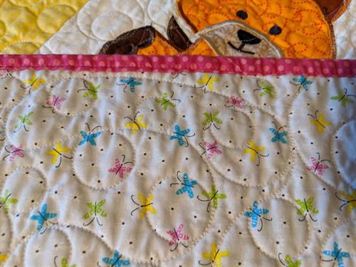 quilt back and binding quilt back and binding