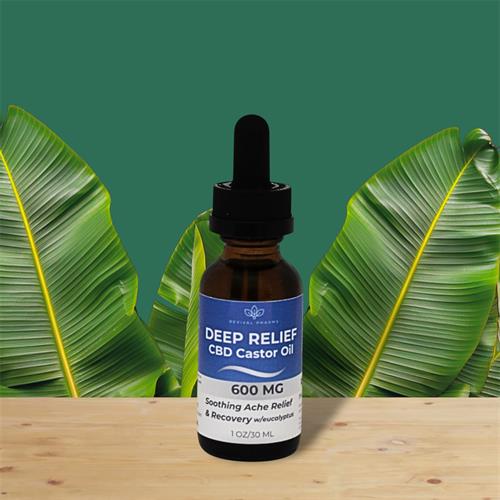 Deep Relief CBD Castor Oil