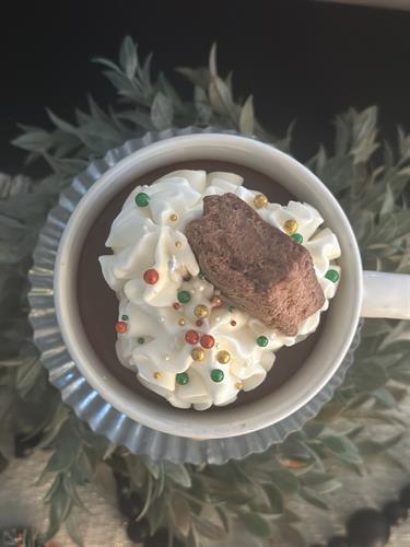 Hot Chocolate Dessert Candle