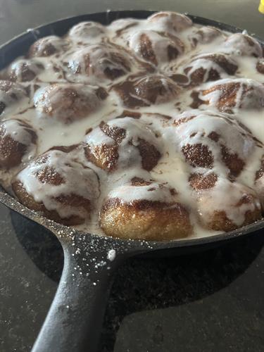 Easy cinnamon bites with bread flour