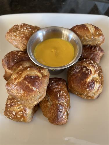 Gameday Pretzels with turkey red flour