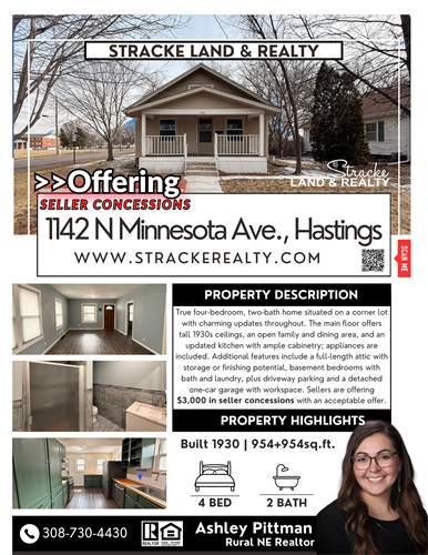 1142 N Minnesota Ave., Hastings, NE 