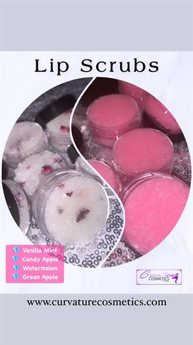 Nourishing lip scrubs 